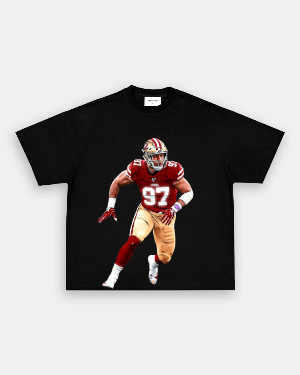 Unisex-Adult Ultra Cotton Washed T-Shirt Graphic SUPER BOWL XXIX CHAMPS - 49ERS TEE