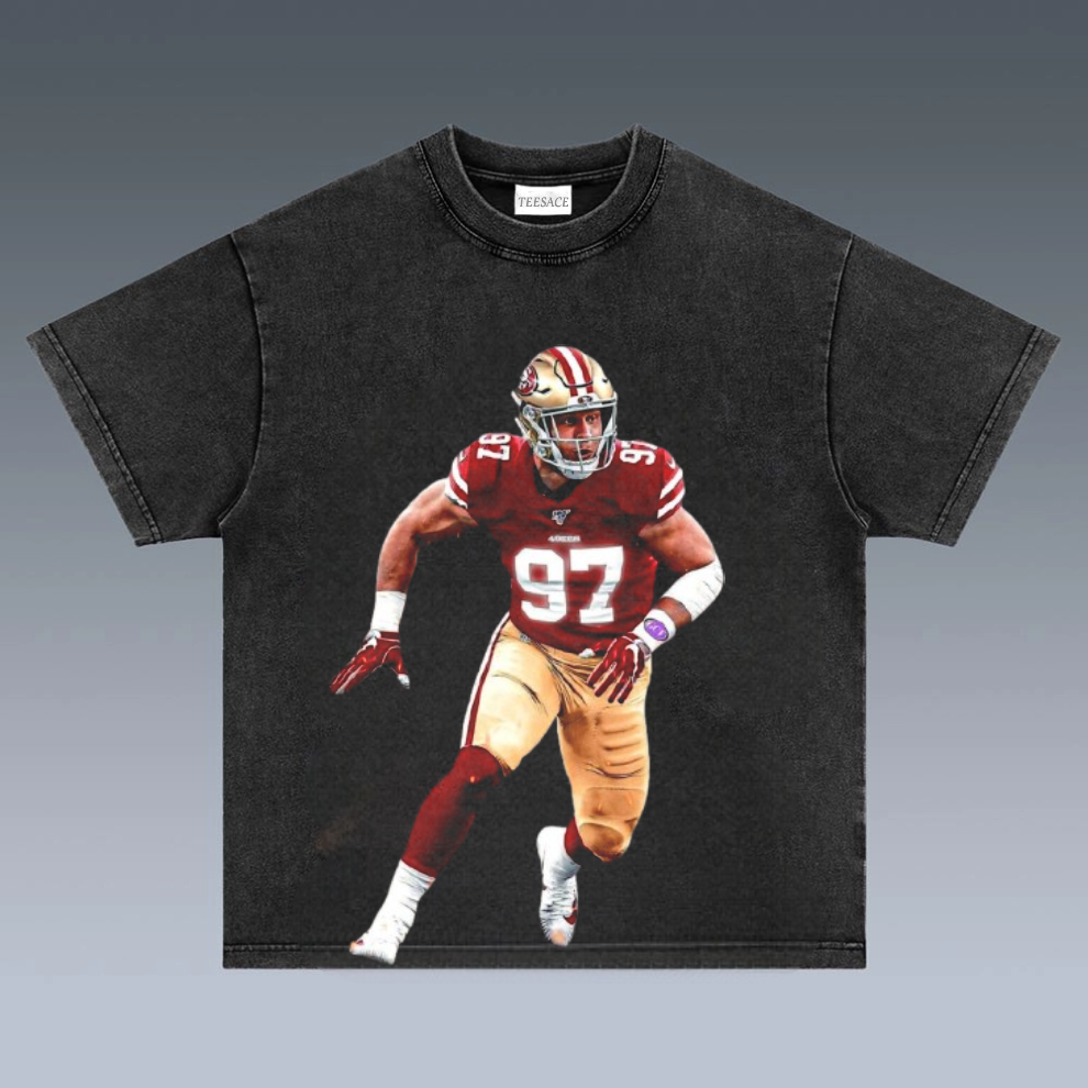 Unisex-Adult Ultra Cotton Washed T-Shirt Graphic SUPER BOWL XXIX CHAMPS - 49ERS TEE