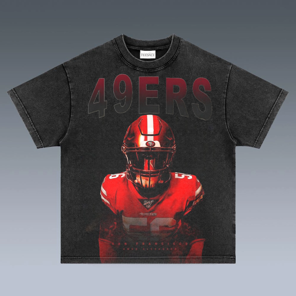 Unisex-Adult Ultra Cotton Washed T-Shirt Graphic SUPER BOWL XXIX CHAMPS - 49ERS TEE