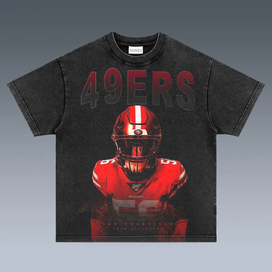 Unisex-Adult Ultra Cotton Washed T-Shirt Graphic SUPER BOWL XXIX CHAMPS - 49ERS TEE