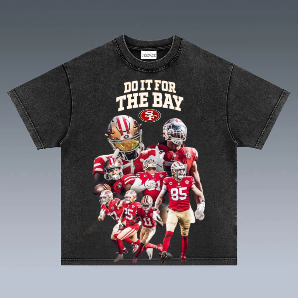 Unisex-Adult Ultra Cotton Washed T-Shirt Graphic SUPER BOWL XXIX CHAMPS - 49ERS TEE