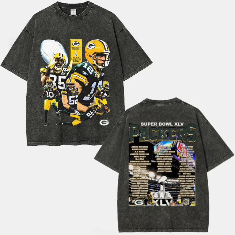 SUPER BOWL XLV CHAMPS - PACKERS TEE - [DS]