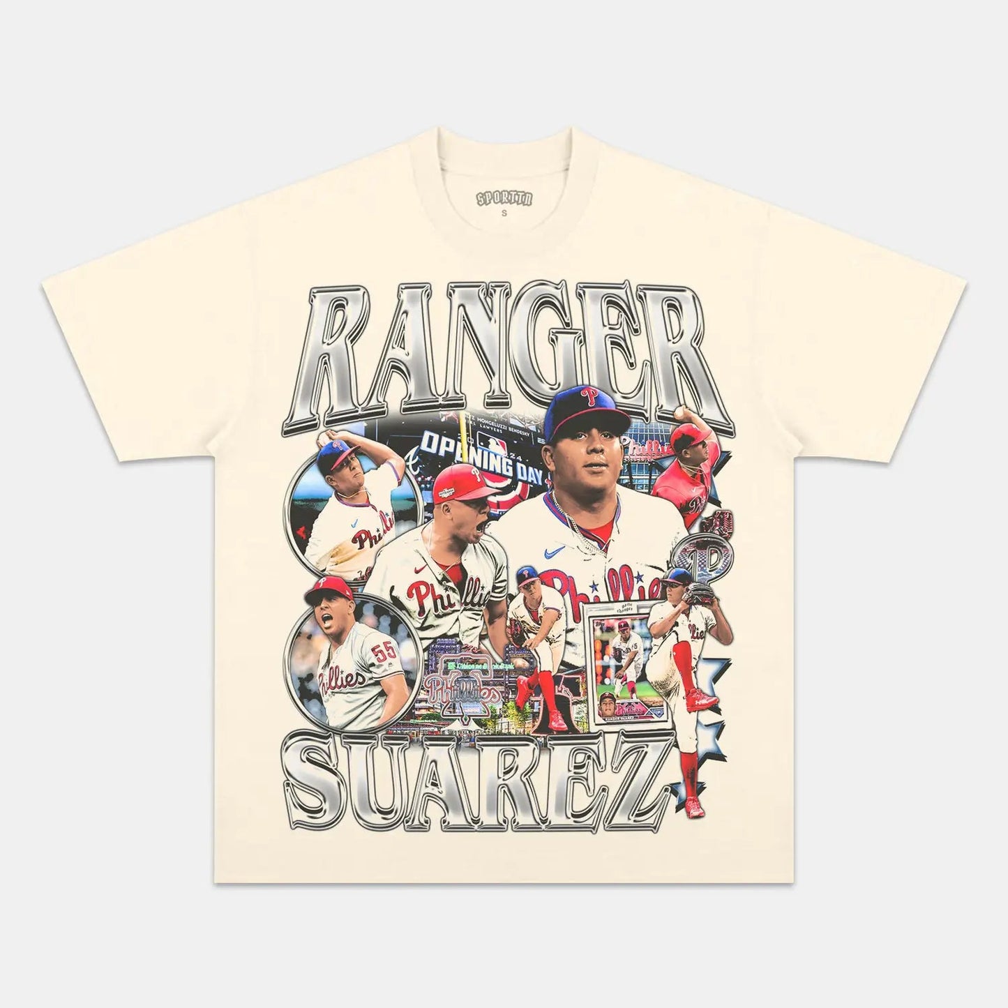 Unisex-Adult Ultra Cotton Washed T-Shirt Graphic  RANGER SUAREZ TEE