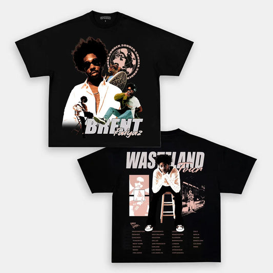 Unisex-Adult Ultra Cotton Washed T-Shirt Graphic  BRENT FAIYAZ V2 TEE