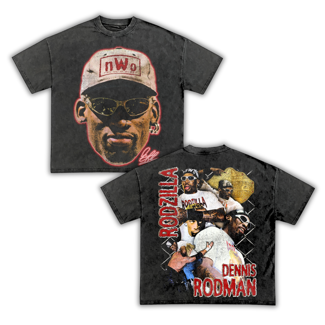 "Rodzilla" nWo Rodman T-Shirt