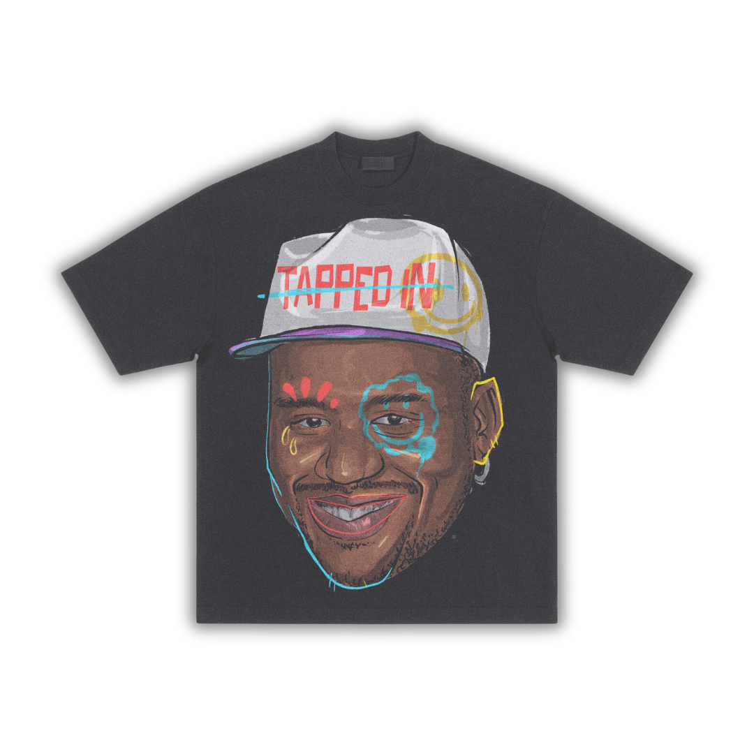 "Shaq Diesel" Big Face Art T-Shirt