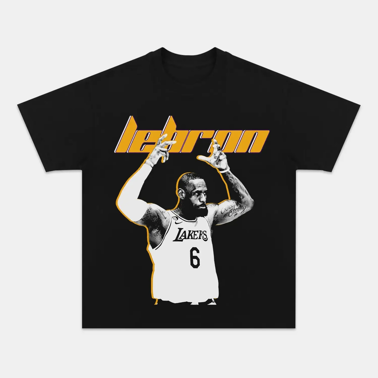 Unisex-Adult Ultra Cotton Washed T-Shirt Graphic    CLASSIC LEBRON TEE (Men&Women)