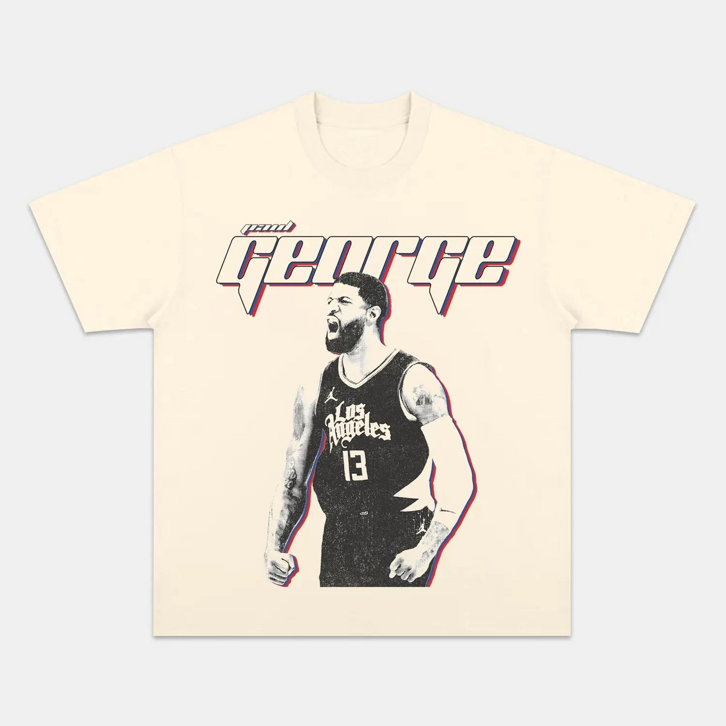 Unisex-Adult Ultra Cotton Washed T-Shirt Graphic    CLASSIC PAUL GEORGE TEE (Men&Women)