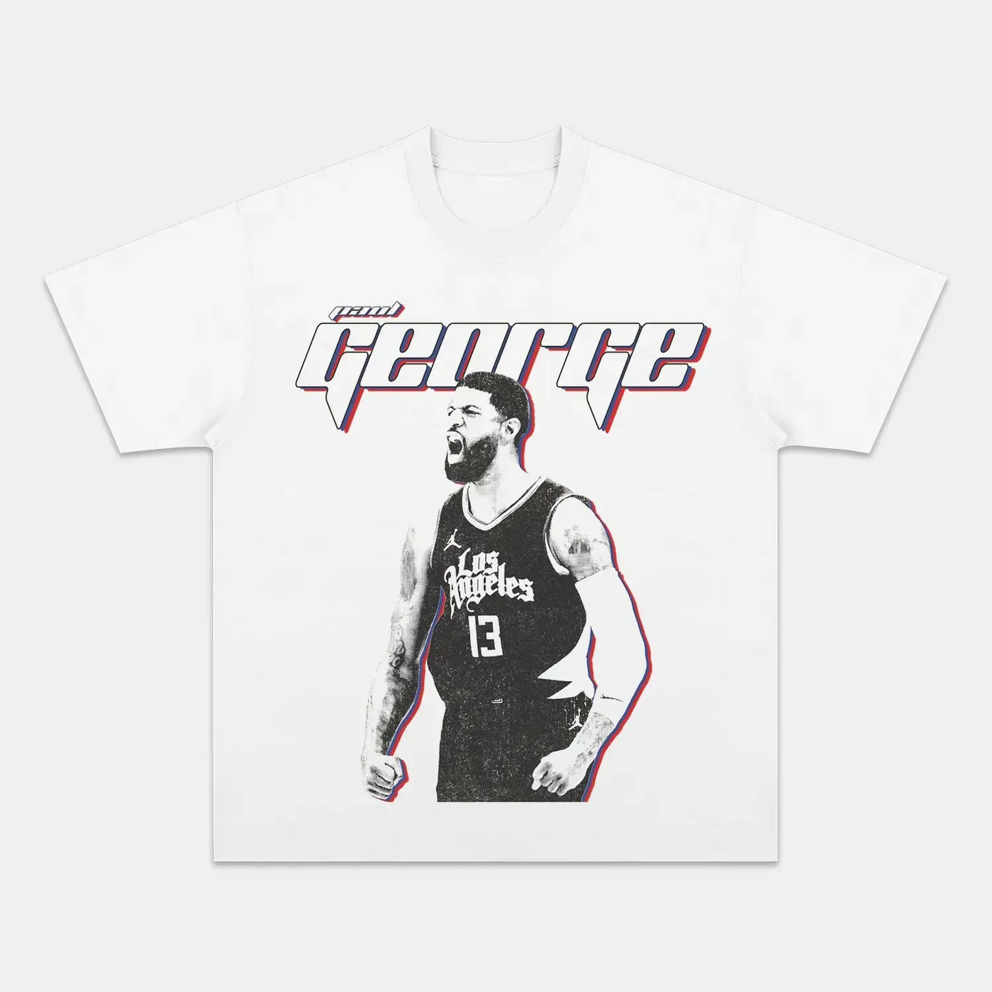 Unisex-Adult Ultra Cotton Washed T-Shirt Graphic    CLASSIC PAUL GEORGE TEE (Men&Women)