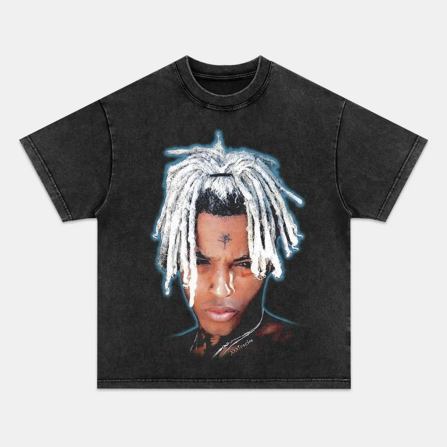 Unisex-Adult Ultra Cotton Washed T-Shirt Graphic    XXXTentacion (Men&Women)