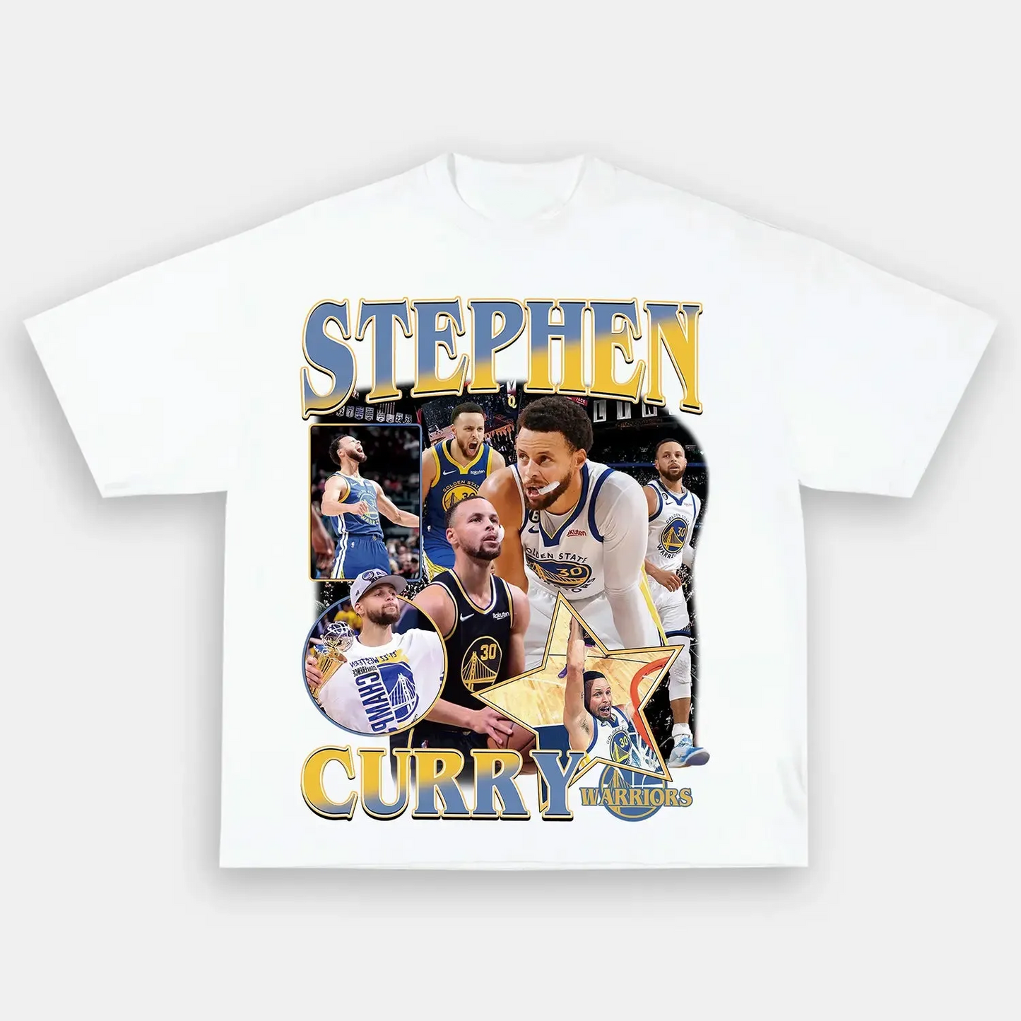 Unisex-Adult Ultra Cotton Washed T-Shirt Graphic  Stephen Curry Tee