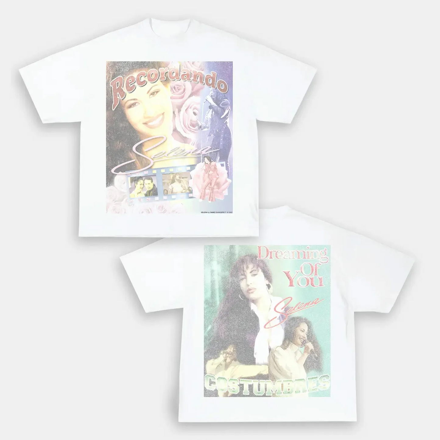 Unisex-Adult Ultra Cotton Washed T-Shirt Graphic  SELENA TEE