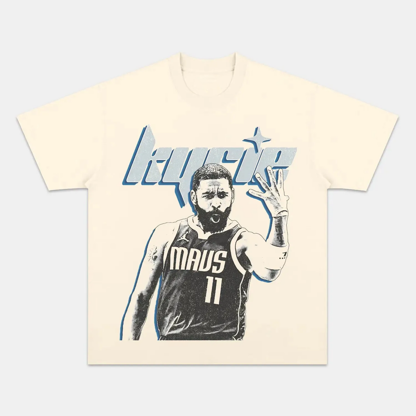 Unisex-Adult Ultra Cotton Washed T-Shirt Graphic    CLASSIC KYRIE TEE (Men&Women)