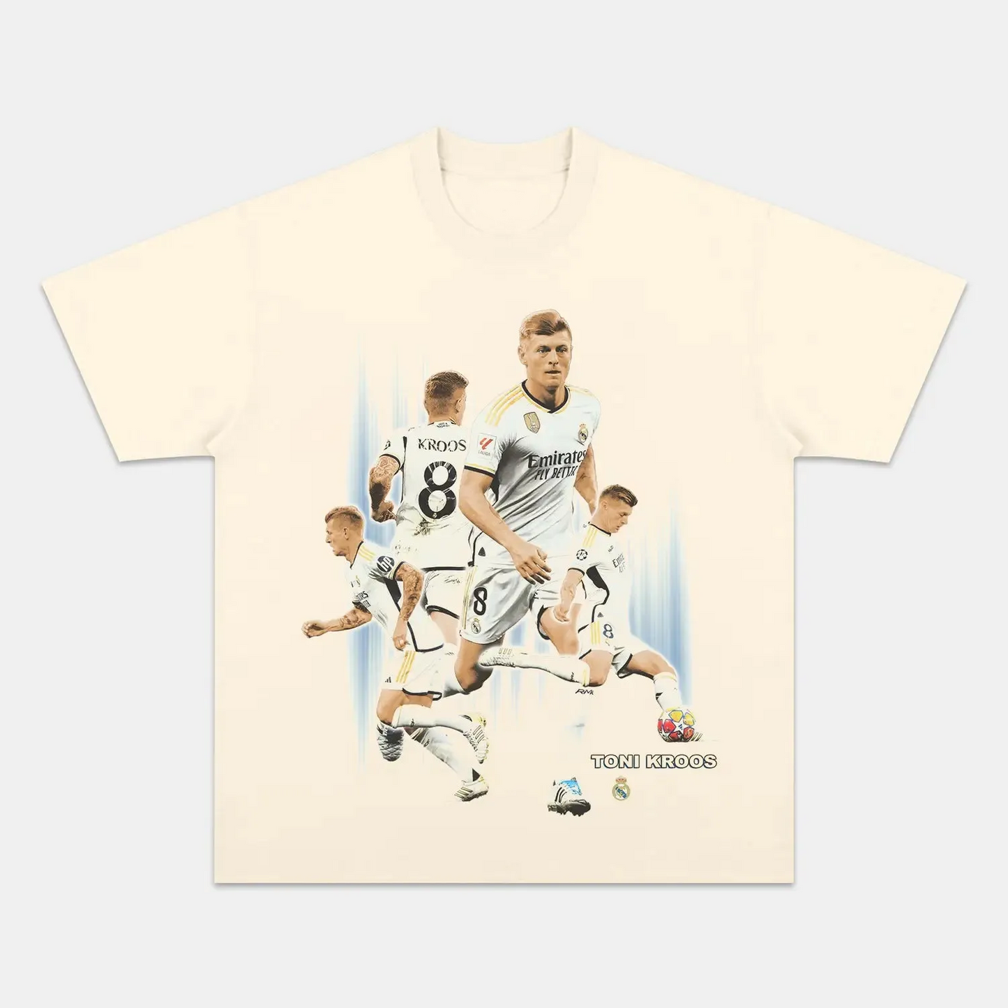 Unisex-Adult Ultra Cotton Washed T-Shirt Graphic  TONI KROOS V2 TEE