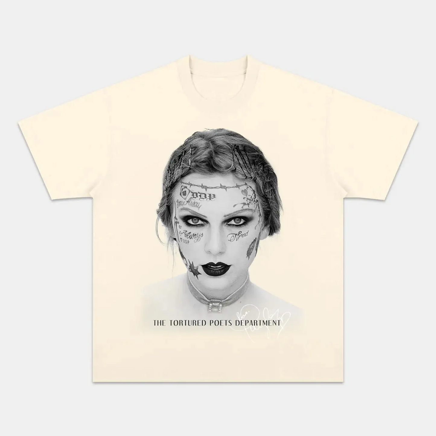 Unisex-Adult Ultra Cotton Washed T-Shirt Graphic  TAYLOR SWIFT V3 TEE