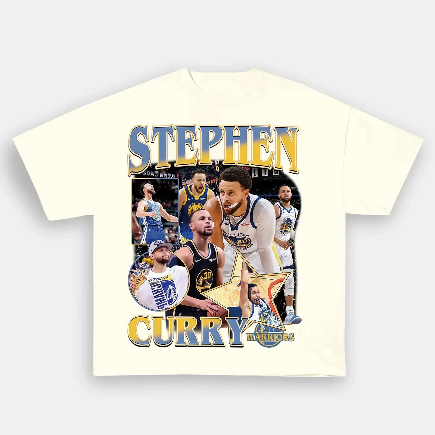 Unisex-Adult Ultra Cotton Washed T-Shirt Graphic  Stephen Curry Tee