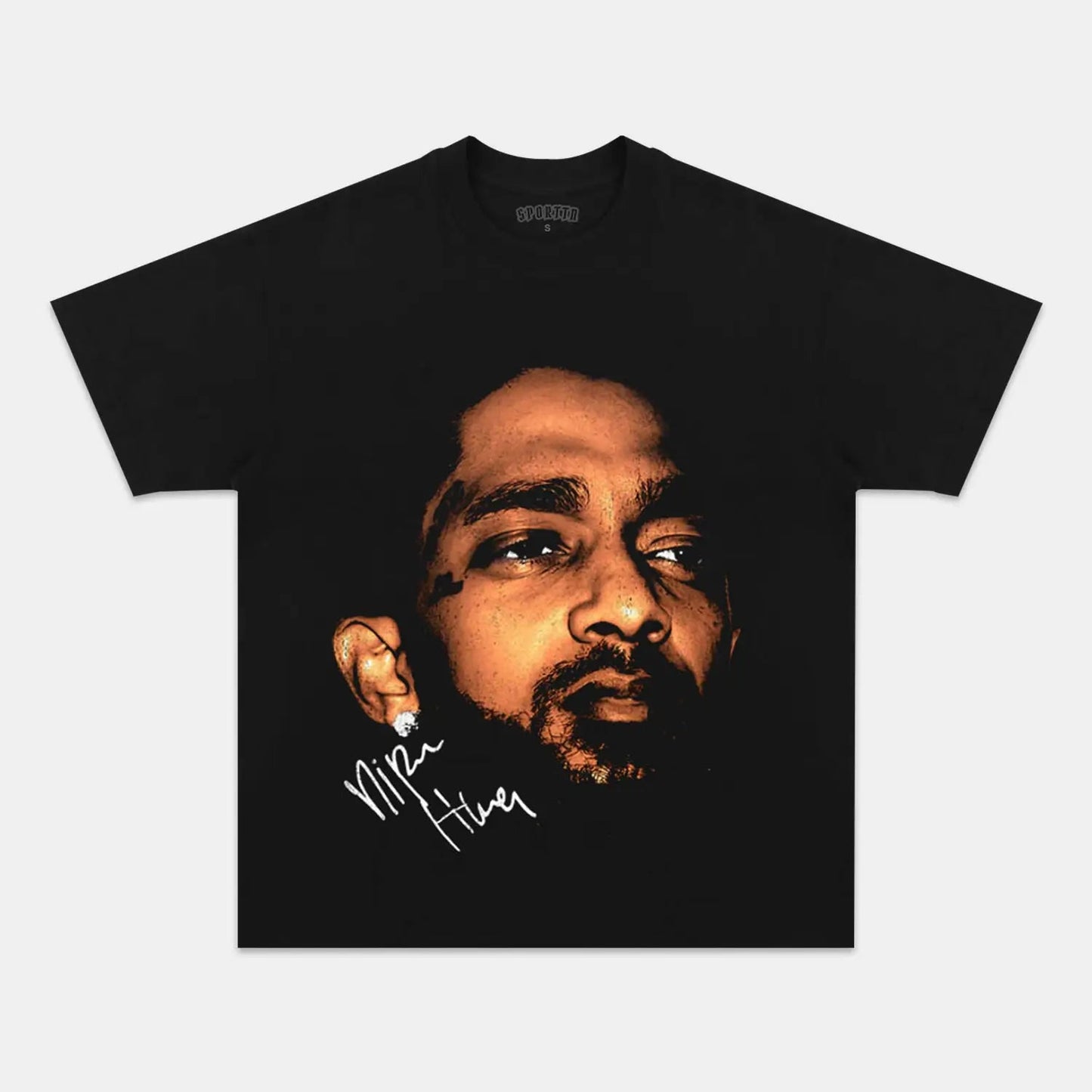 Unisex-Adult Ultra Cotton Washed T-Shirt Graphic  NIPSEY HUSSLE GRAPHIC T-SHIRT