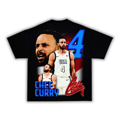 Chef Curry Team USA T-Shirt