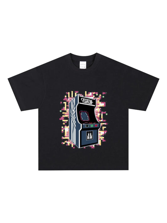 Ghostly Arcade Games Tee - GraphThread