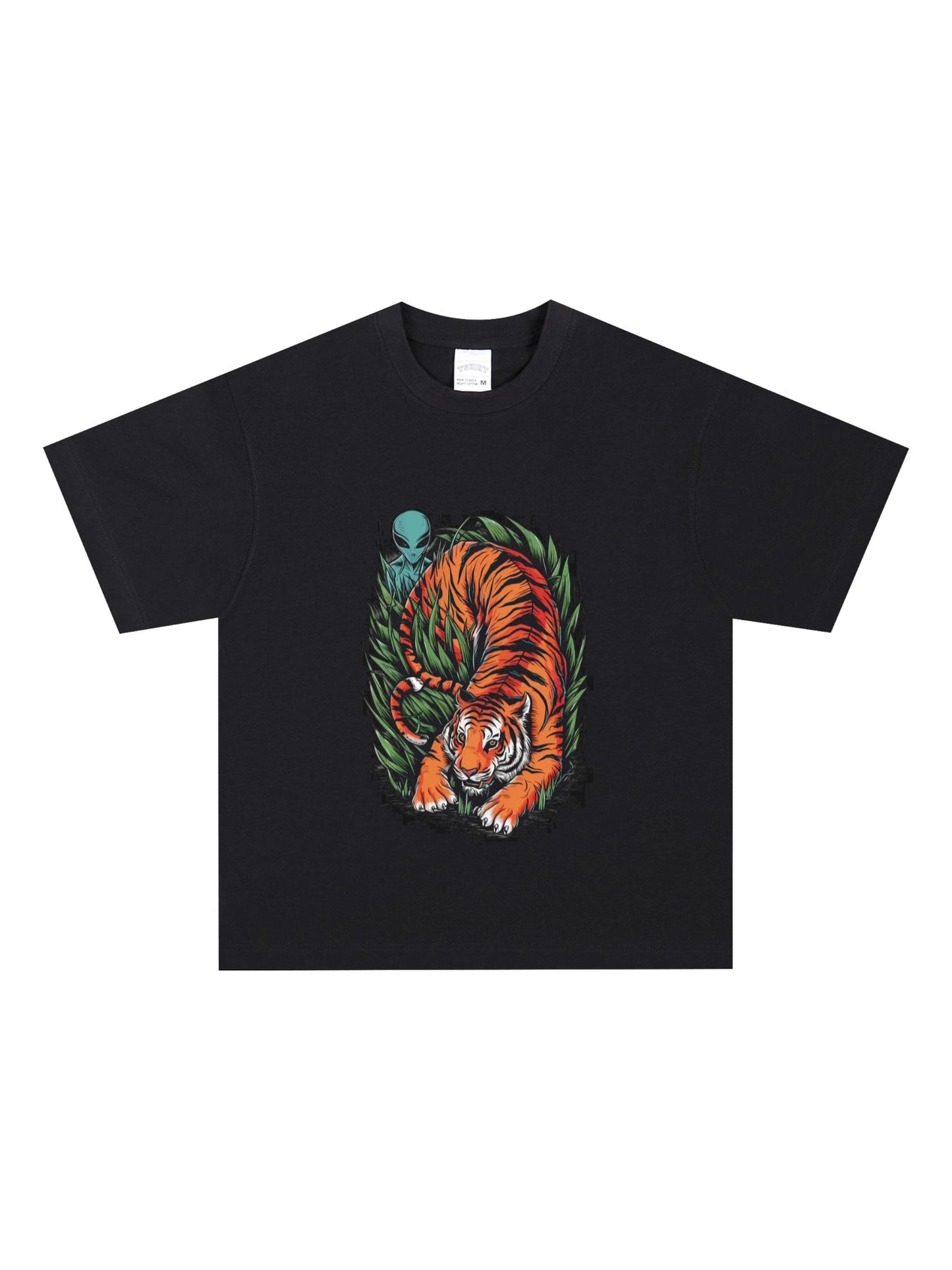 Alien & Roaring Tiger Shirt