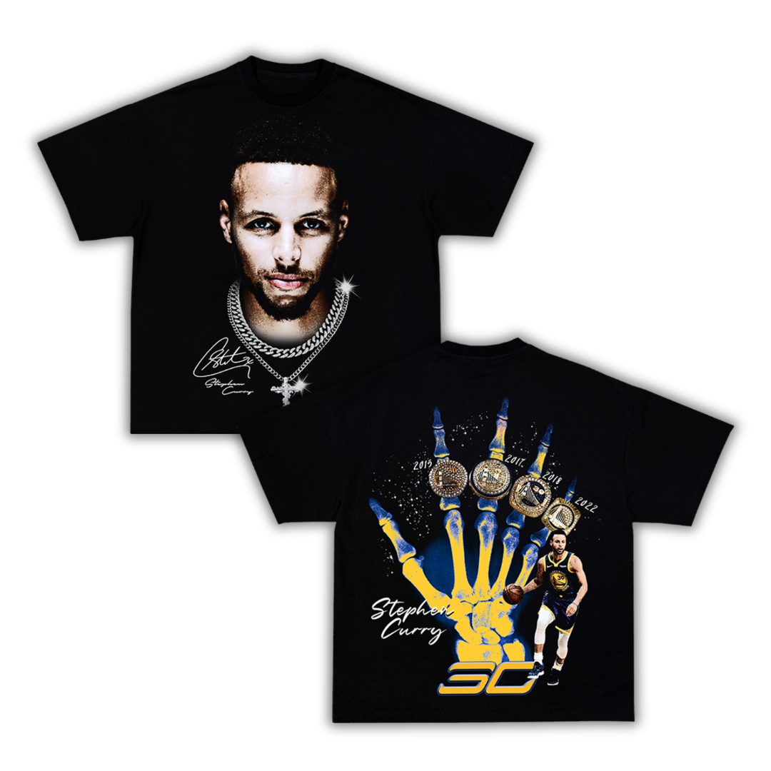 "Curry" Big Face Bling T-Shirt (DS)