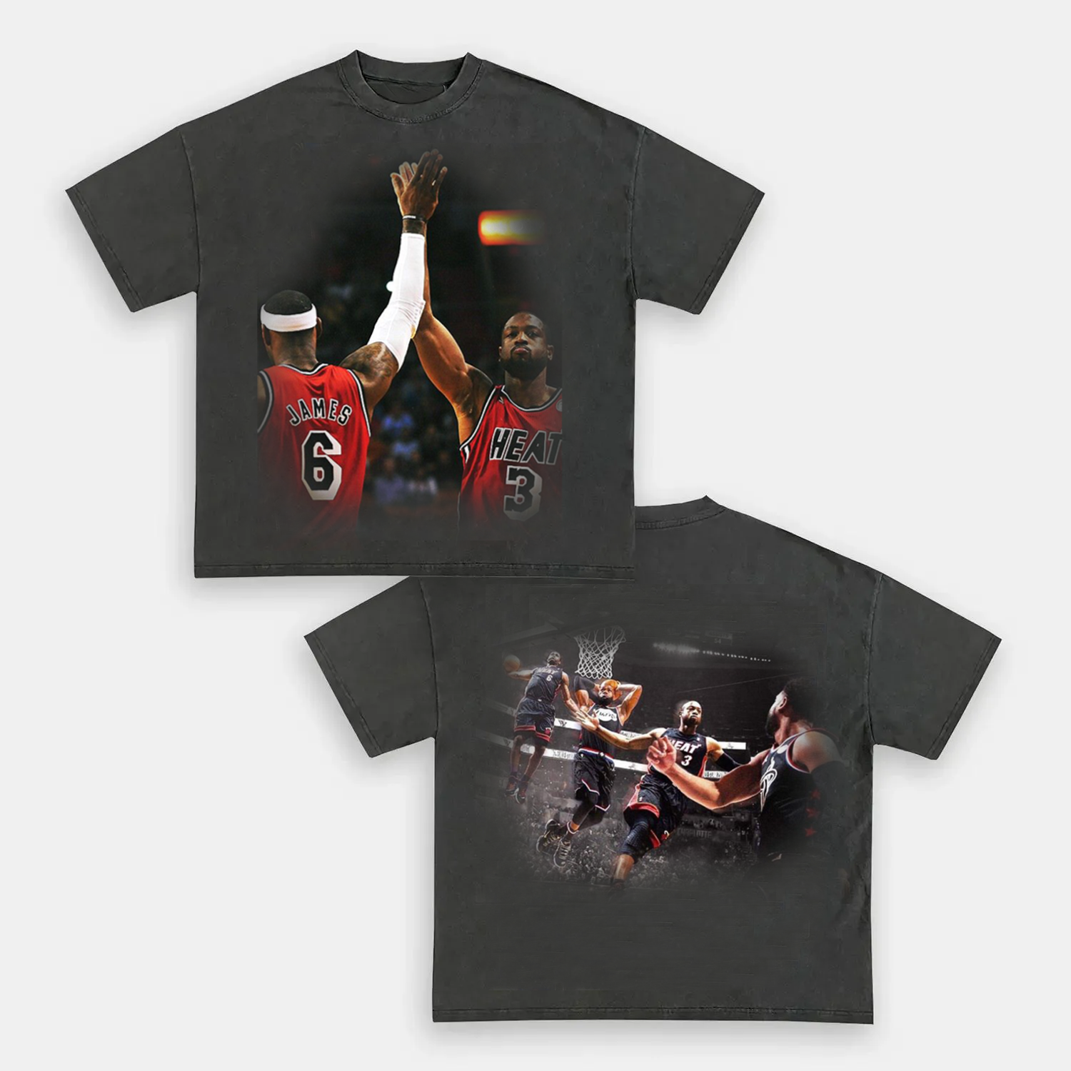 Unisex-Adult Ultra Cotton Washed T-Shirt Graphic ANITTA LeBron James 2024 TEE