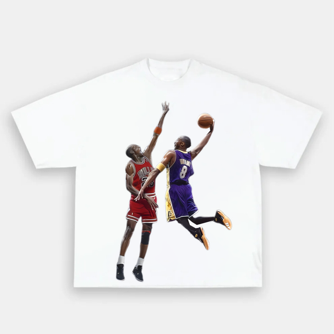 Unisex-Adult Ultra Cotton Washed T-Shirt Graphic KOBE & JORDAN 2024 TEE