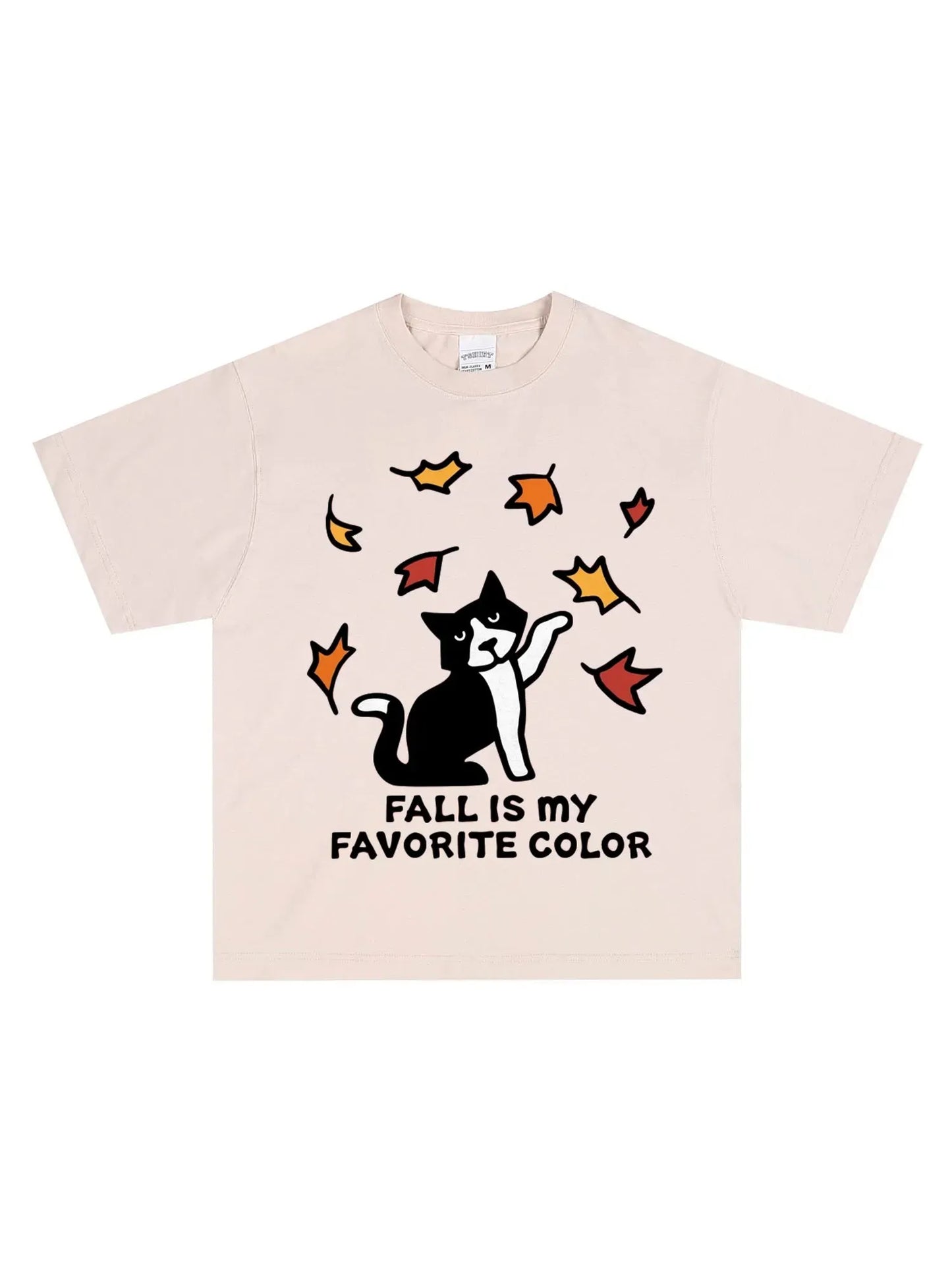 Fall is my Favourite Color Cat Shirt - GraphThread