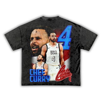 Chef Curry Team USA T-Shirt