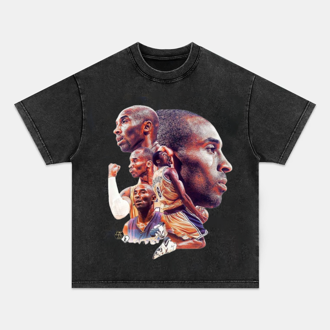 Unisex-Adult Ultra Cotton Washed T-Shirt Graphic KOBE  2024 TEE