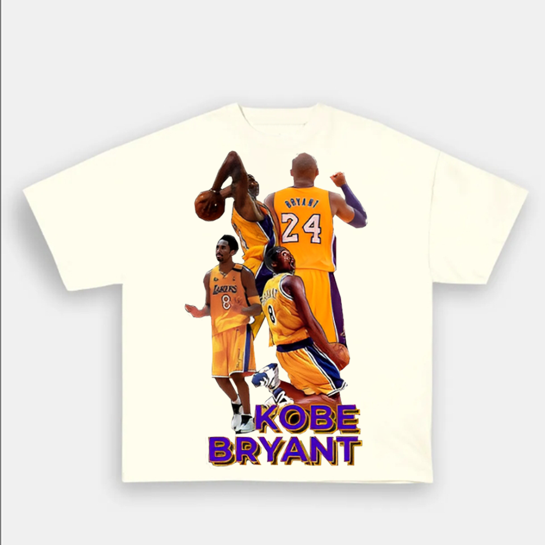 Unisex-Adult Ultra Cotton Washed T-Shirt Graphic KOBE  2024 TEE