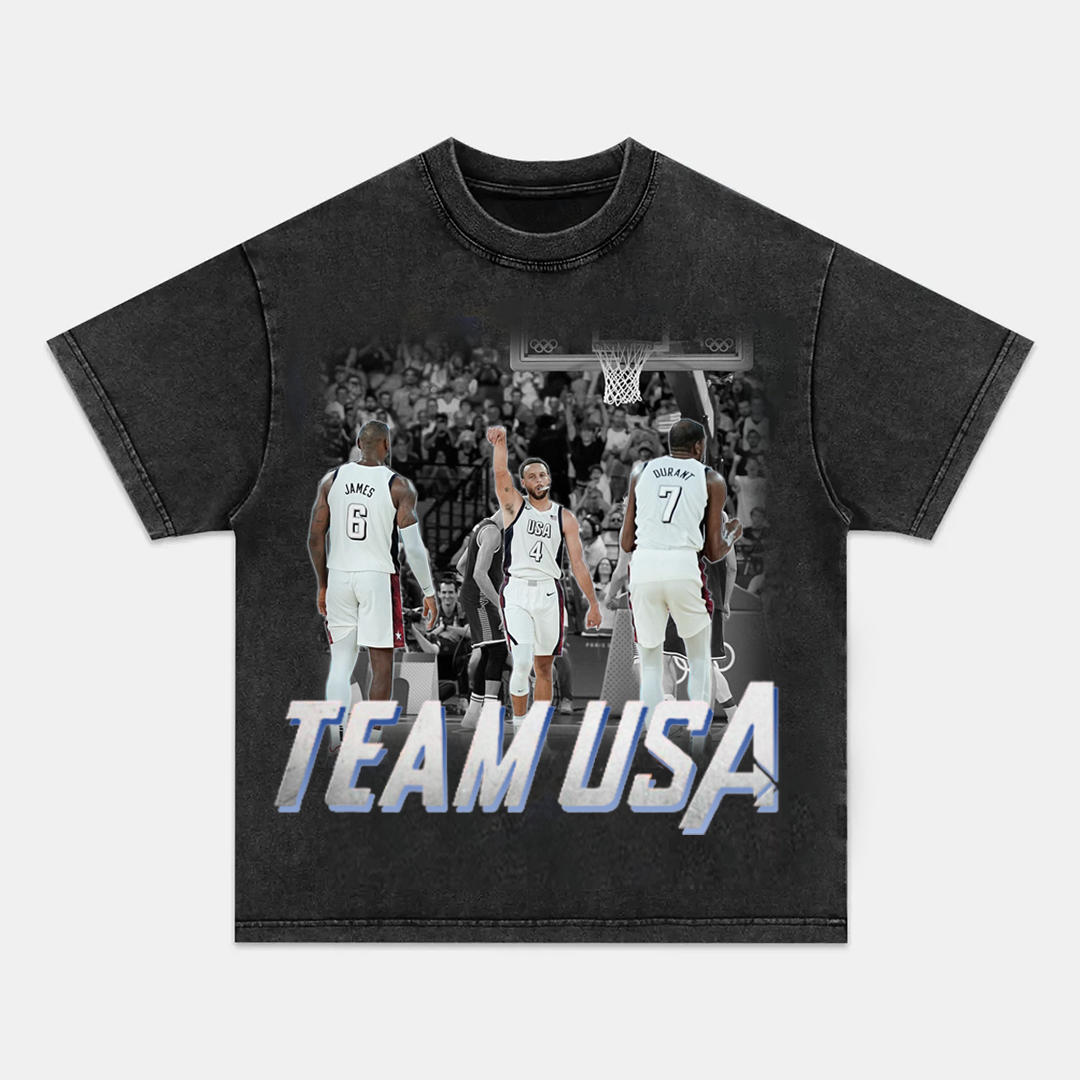 Unisex- USA BASKETBALL 2024 USA TEE