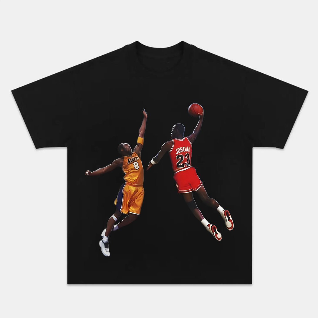 Unisex-Adult Ultra Cotton Washed T-Shirt Graphic KOBE & JORDAN 2024 TEE