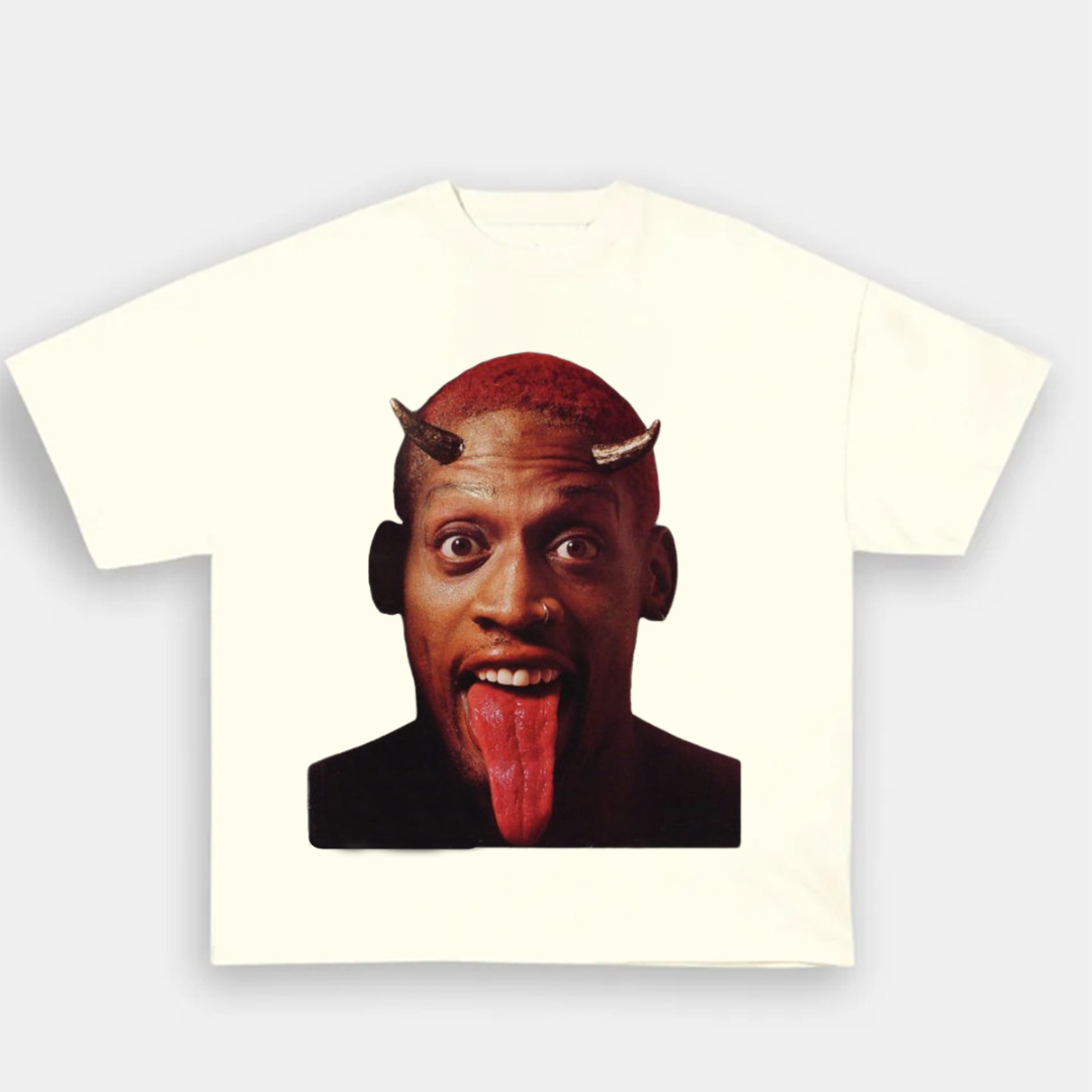 Unisex-Adult Ultra Cotton Washed T-Shirt Graphic Rodman 2024 TEE