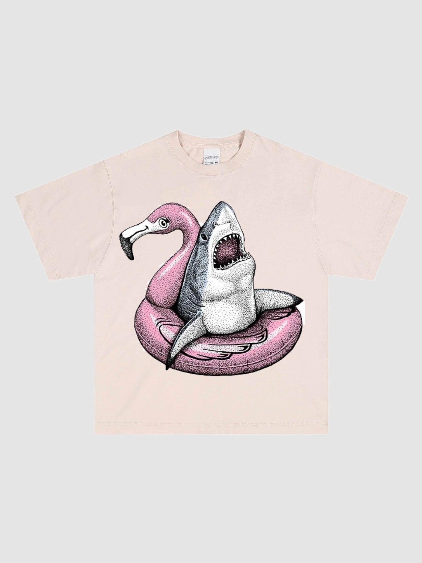 Shark in a Tube Graphic T Shirt