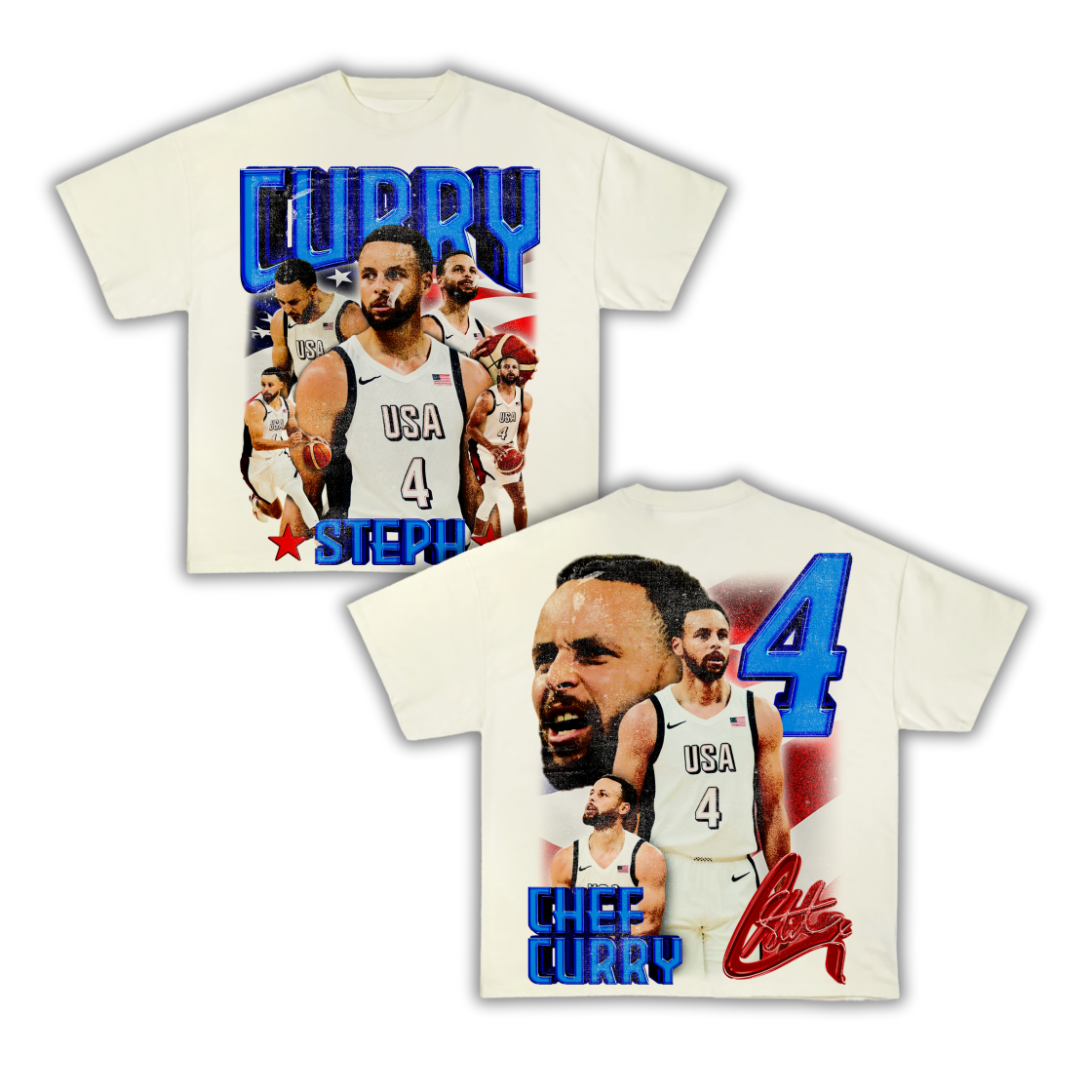 Chef Curry Team USA T-Shirt