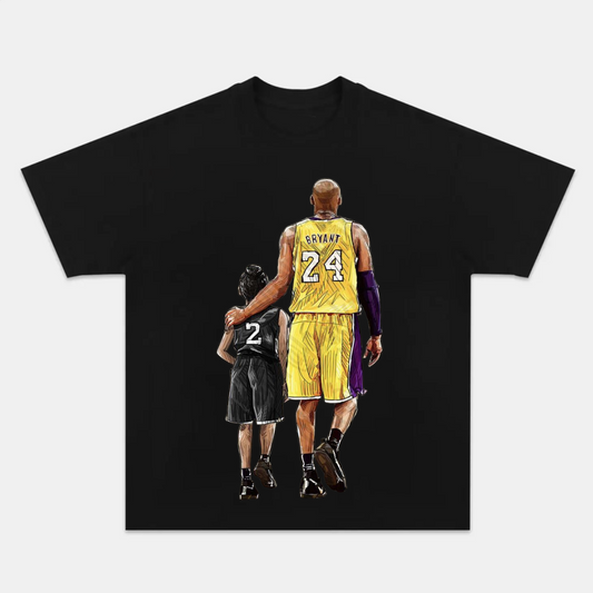 Unisex-Adult Ultra Cotton Washed T-Shirt Graphic KOBE & Gianna Maria 2024 TEE