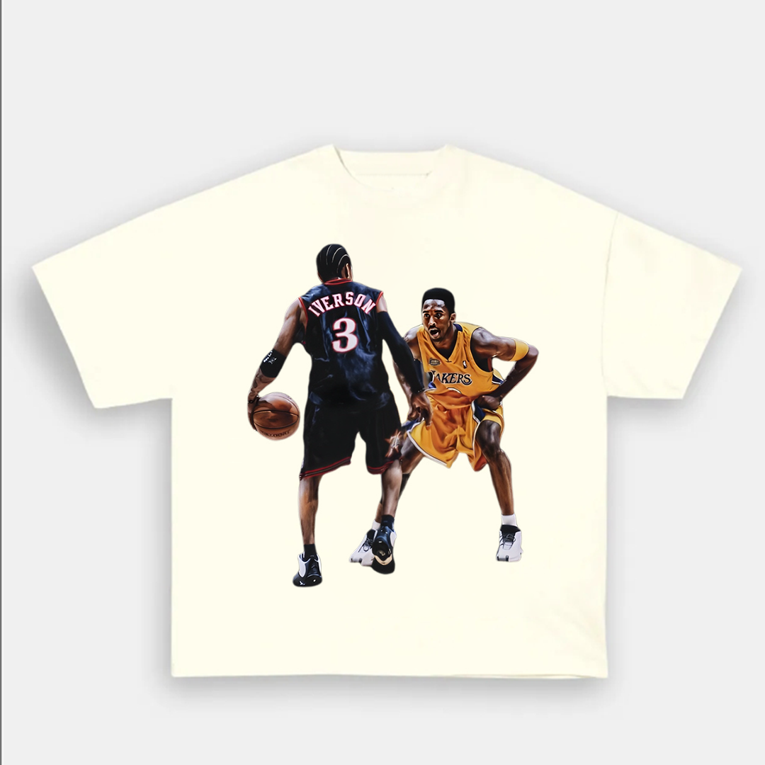 Unisex-Adult Ultra Cotton Washed T-Shirt Graphic KOBE & AI 2024 TEE