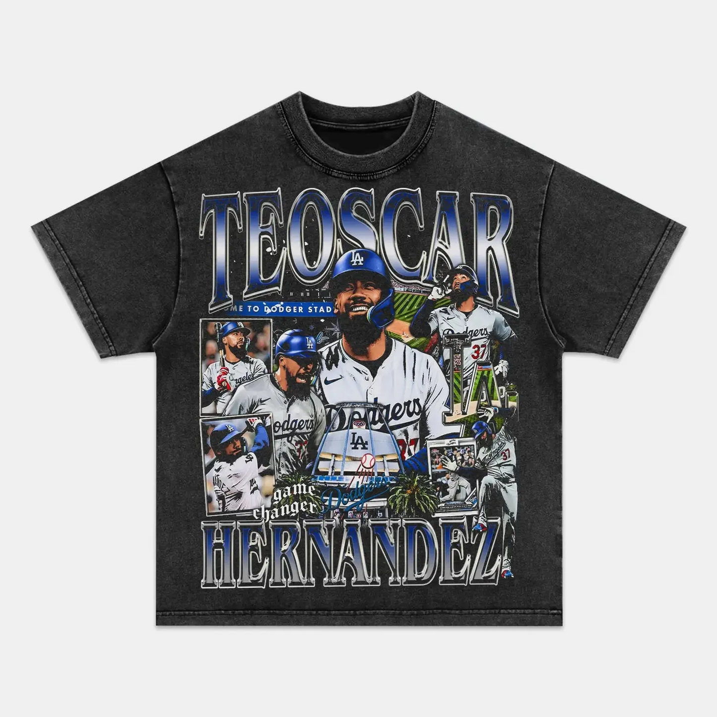 Unisex-Adult Ultra Cotton Washed T-Shirt Graphic  TEOSCAR HERNANDEZ TEE