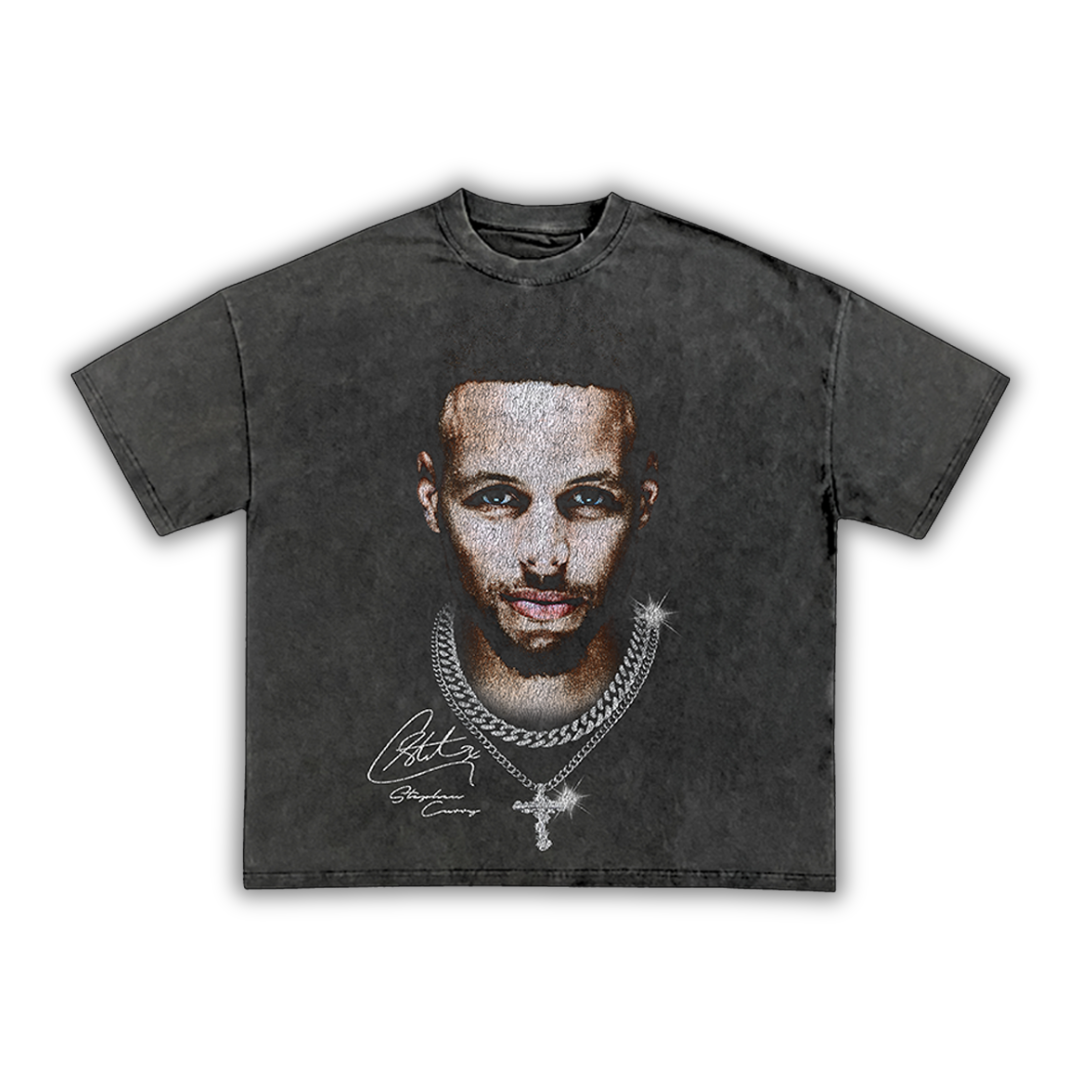 "Curry" Big Face Bling T-Shirt