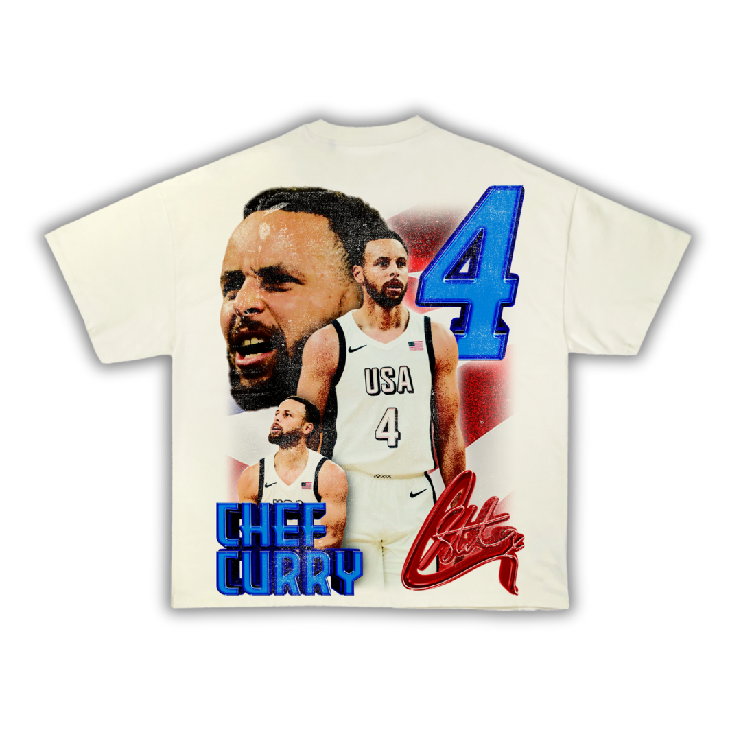 Chef Curry Team USA T-Shirt