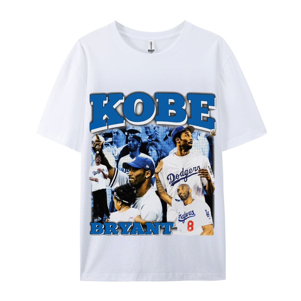 Unisex-Adult Ultra Cotton Washed T-Shirt Graphic KOBE BRYANT SIGNATURE VINTAGE T-SHIRT