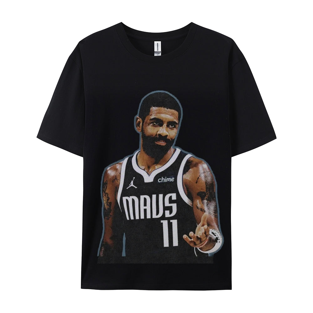 Unisex-Adult Ultra Cotton Washed T-Shirt Graphic KYRIE IRVING TEE