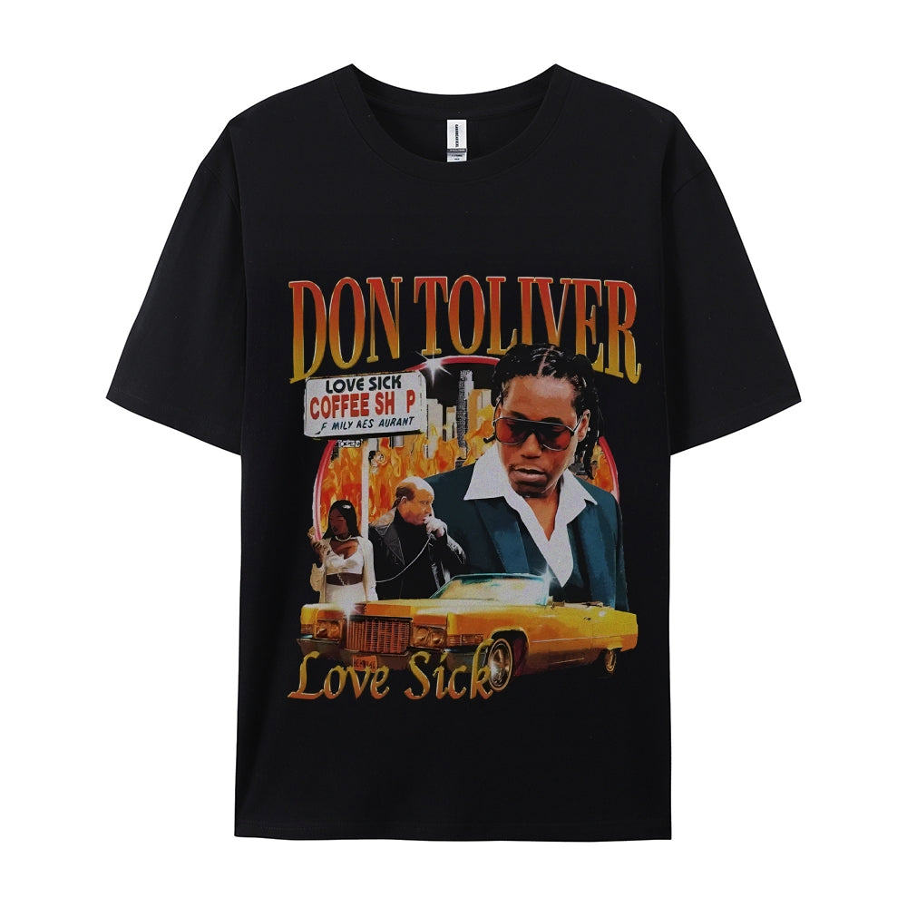 Unisex-Adult Ultra Cotton Washed T-Shirt Graphic DON TOLIVER V2 TEE