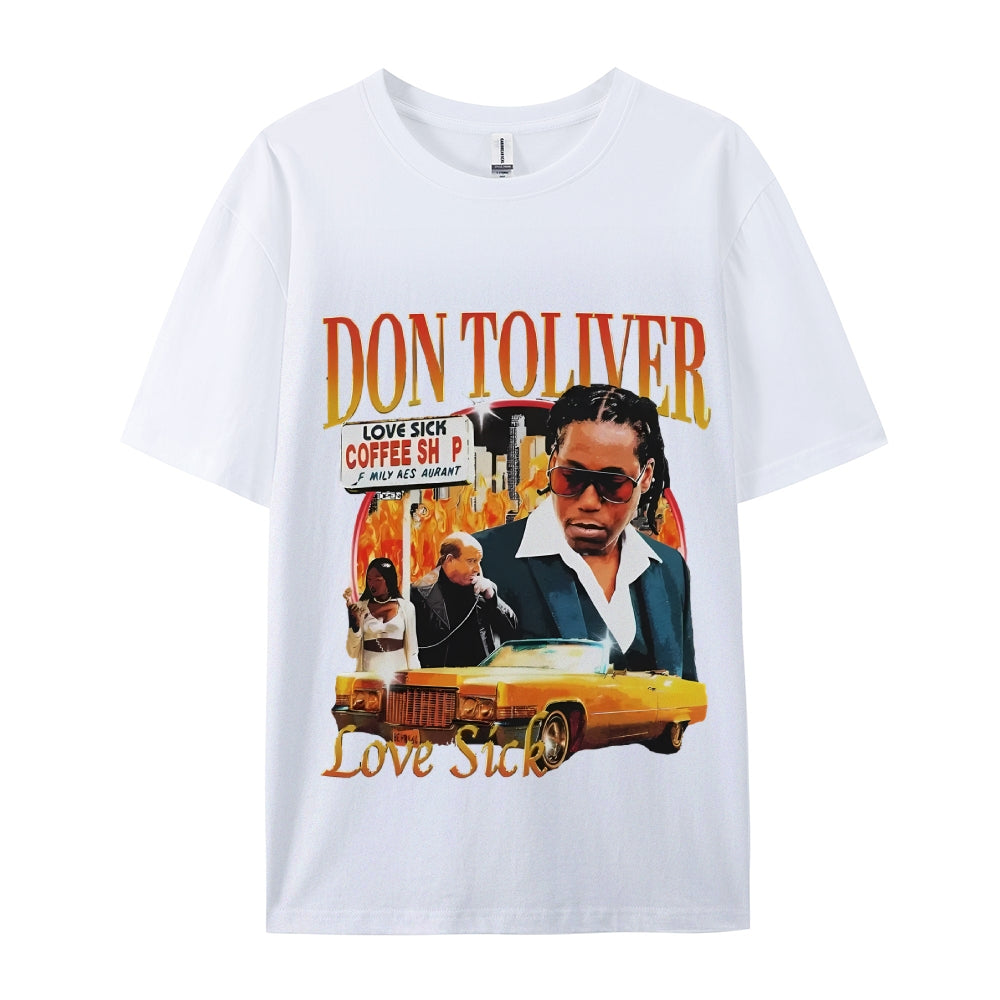 Unisex-Adult Ultra Cotton Washed T-Shirt Graphic DON TOLIVER V2 TEE