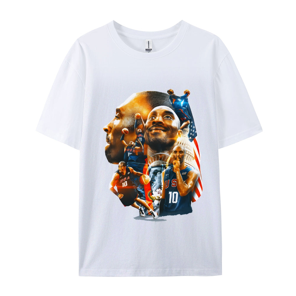 Unisex-Adult Ultra Cotton Washed T-Shirt Graphic KOBE  2024 TEE