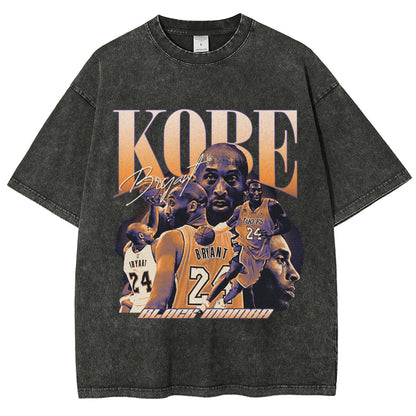 Kobe Bryant Unisex Fit Washed T-Shirt