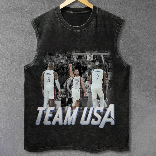 Unisex- USA BASKETBALL 2024 USA Tank