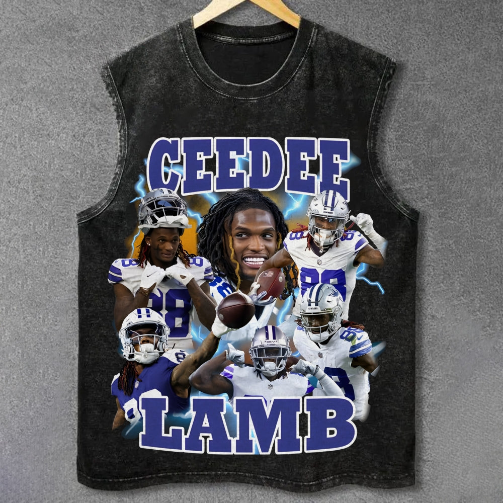 GEEDE LAMB Unisex Vintage Washed Tank