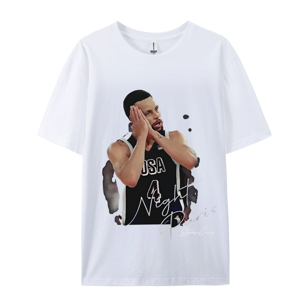 Unisex-Adult Ultra Cotton Washed T-Shirt Graphic STEPHEN CURRY II TEE